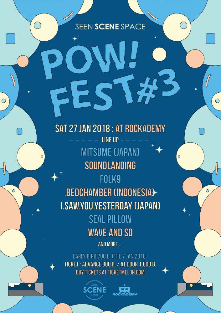Mitsume will appear at POW! FEST #3 in Bangkok, Thailand.